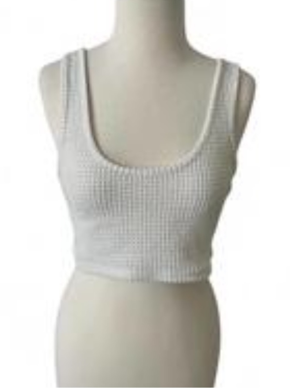 (4 for 25) Shein white crop top